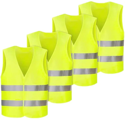 Safety Reflective Vest for Running Cycling Vest Hi Vis Construction Vest