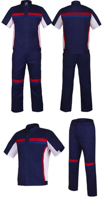 High Quality Custom Logo Work Clothing Workwear Sets Two Pieces Workwear Overall for Mens