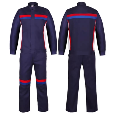 High Quality Custom Logo Work Clothing Workwear Sets Two Pieces Workwear Overall for Mens