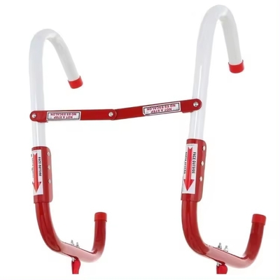 Aluminum Fire Safety Ladder Retractable Emergency Window Telescopic Two-Storey Balcony Fire Escape Ladder For Apartments