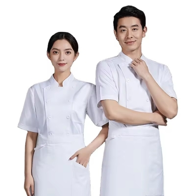 Fashion Restaurant Kichen Cooking Clothes Chefs Works Jacket Clothing Uniform Designs For Men And Women