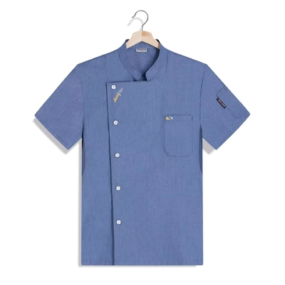 Fashion Restaurant Kichen Cooking Clothes Chefs Works Jacket Clothing Uniform Designs For Men And Women
