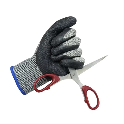 OEM/ODM Polyester Cut Resistant Gloves CE Performance Dipped Gloves