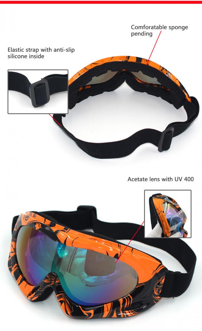보호 안경을 경주하는 UV400 안전 Protactive Scrooter Eyewear 먼지 자전거